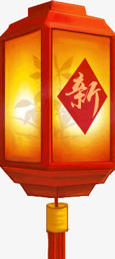 新年灯笼png素材免抠