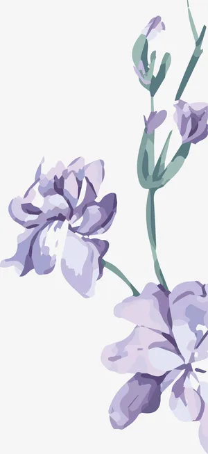 春天里盛开的鲜花免抠