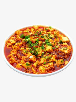 麻婆豆腐免抠