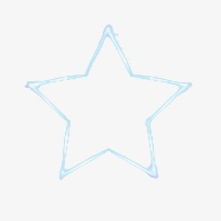 发光五角星免抠
