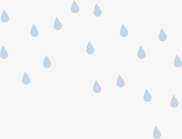 雨滴水滴免抠