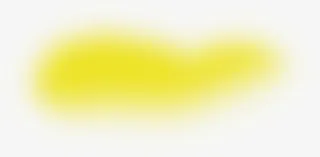 黄色海报效果光圈免抠