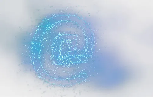 造型超炫闪光环形汇聚粒子免抠