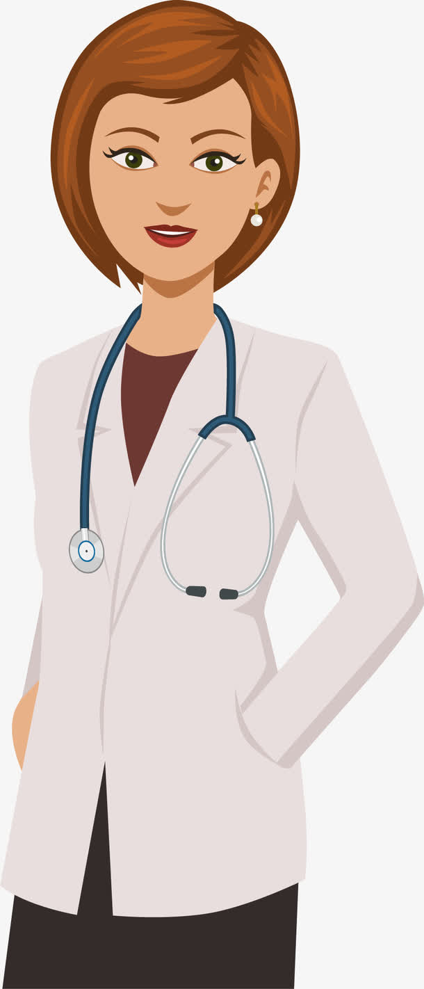 卡通女医生免抠
