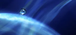 蓝色科技商务时尚简约背景图