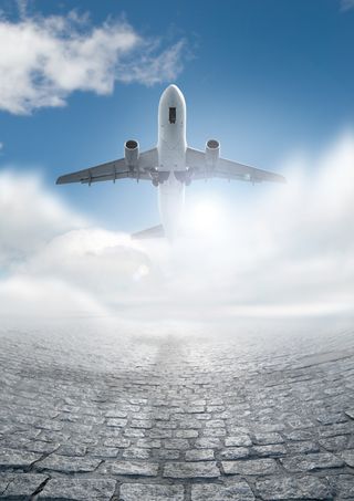 航空飞机背景素材高清