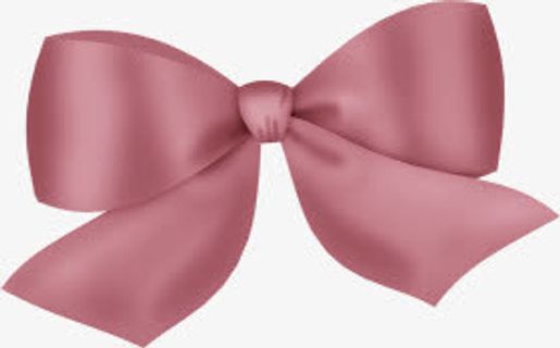 粉色蝴蝶结装饰品图片免抠