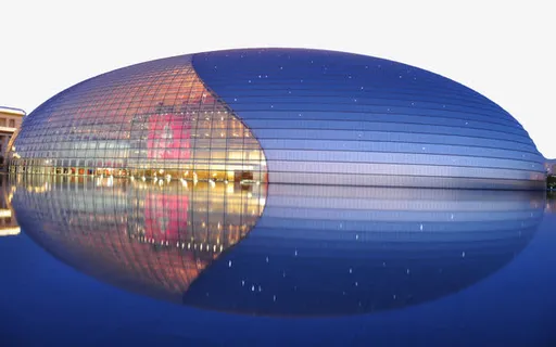 背景国家大剧院二