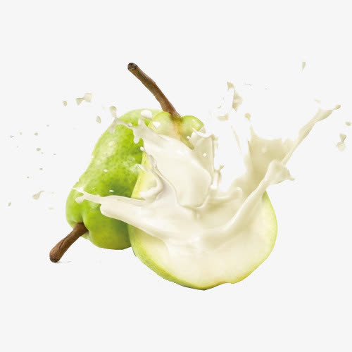 新鲜牛奶香梨免抠