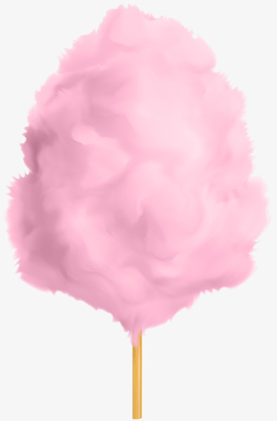 粉色棉花糖免抠