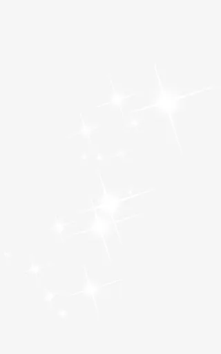 白色闪亮星星免抠背景底纹元素