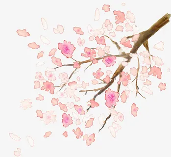 花朵创意设计树枝免抠 花朵创意设计树枝免抠