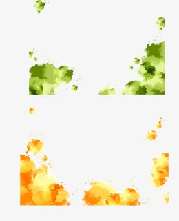 彩色水墨底纹免抠 彩色水墨底纹免抠