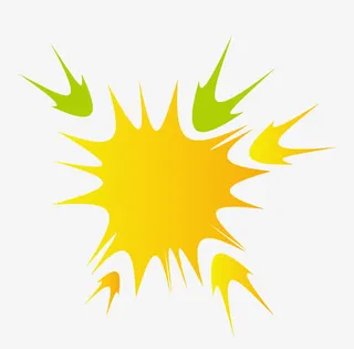 矢量几何爆炸图样免抠