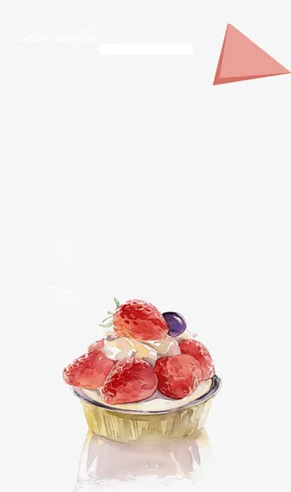 手绘奶昔边框背景素材