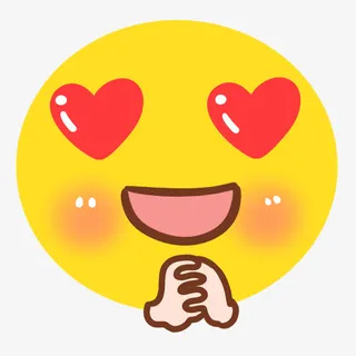 桃心眼表情卡通免抠