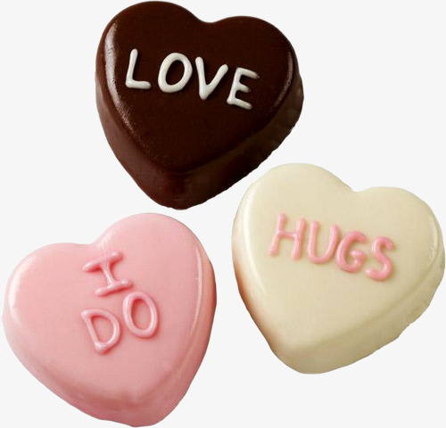 love爱心形糕点免抠