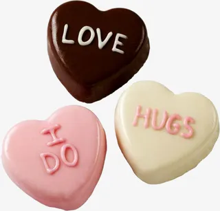 love爱心形糕点免抠