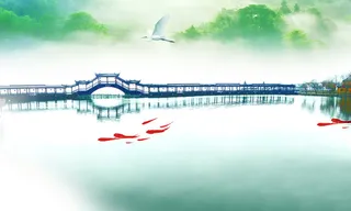 傲寒中国风背景素材高清