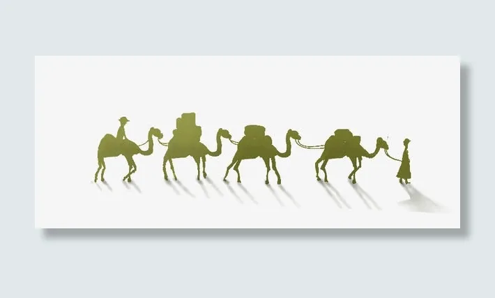 卡通可爱骆驼免抠