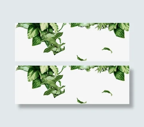 绿叶边框素材免抠