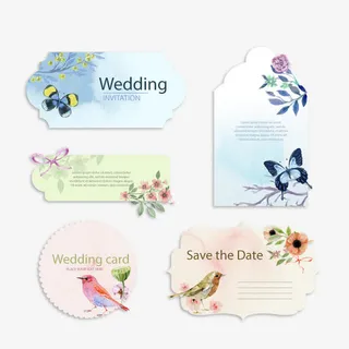 矢量春天的牌子免抠