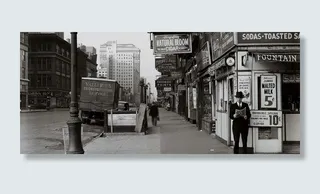 国外街头怀旧街景素材高清