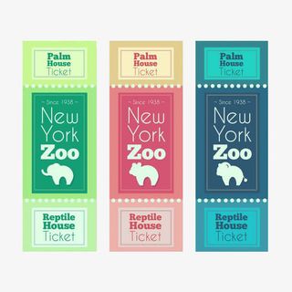 纽约动物园门票PNG免抠
