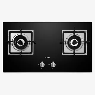 实物方太黑色简约燃气灶免抠免抠