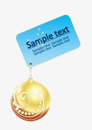 标签文字框免抠