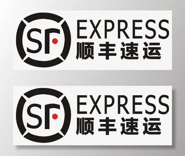 顺丰速运-logo免抠标签元素