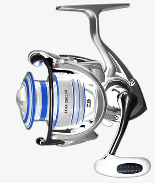 产品实物渔具蓝色转轴免抠