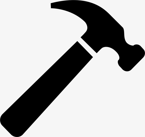 简约铁锤图标免扣免抠