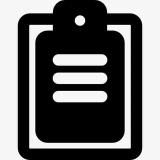 剪贴板文件图标免抠