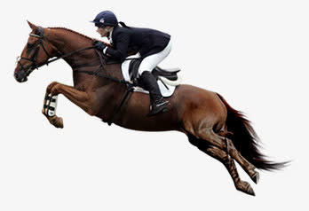 骑马矢量免抠