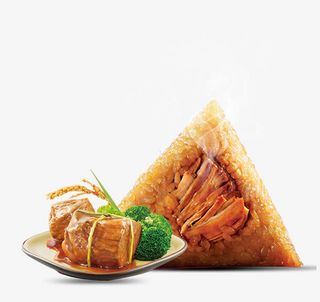 鲜肉粽子免抠