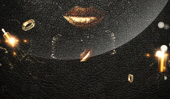 黑色皮纹海报背景高清