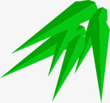 绿色园林手绘植物春天免抠