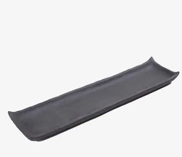 一叶扁舟陶瓷干泡托盘免抠