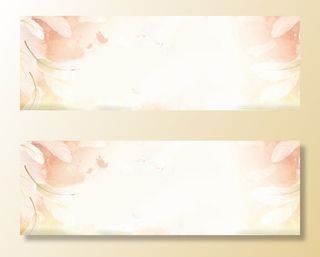 简约和搜狐羽毛海报背景高清卡通手绘背景