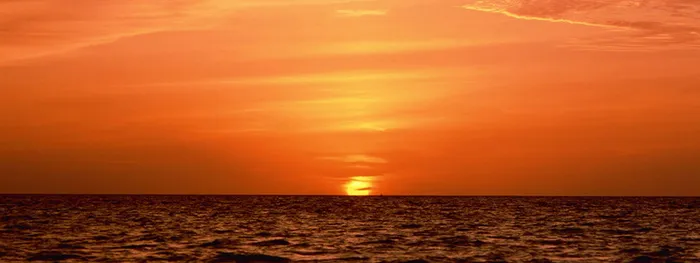 日落海景高清