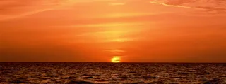 日落海景高清