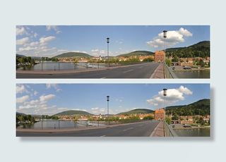 德国小镇背景海报图