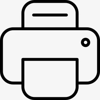 家里的打印机图标免抠