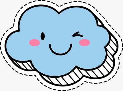 卡通云朵图案免抠 卡通云朵图案免抠