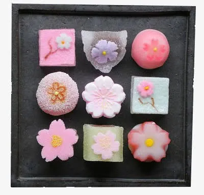 日式点心和果子免抠