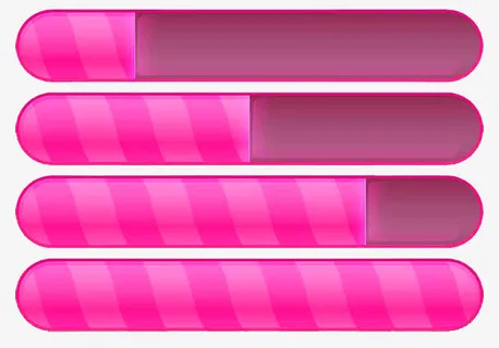 精美游戏血量条图形免抠