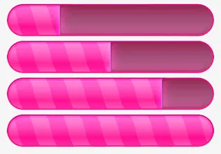 精美游戏血量条图形免抠