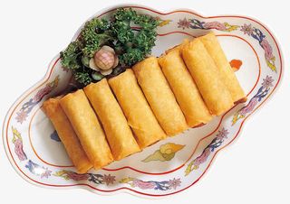 春卷小吃免抠