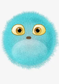 立体可爱装饰免抠